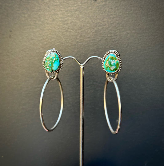 Turquoise - Gypsy Moon earrings
