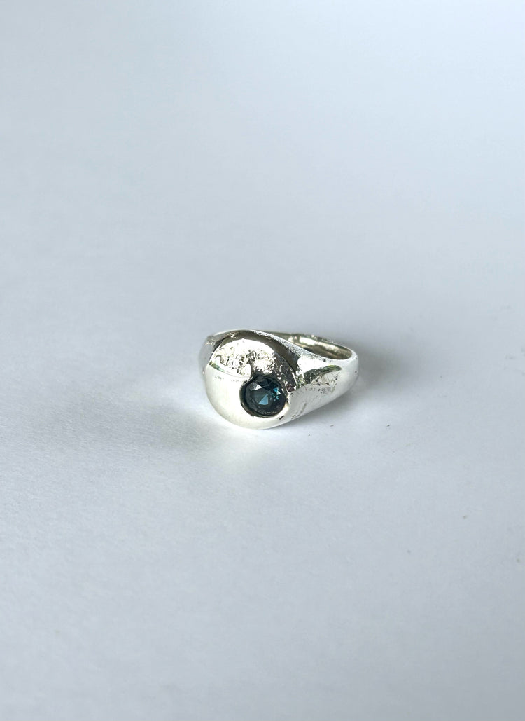 Sand cast, Sapphire - Imperfectly Perfect #5