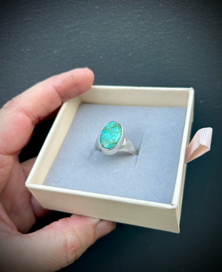 Turquoise Signet Ring